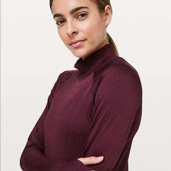 Lululemon Rest Less Mock Neck - Picture 1 of 6